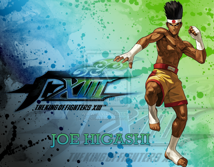 KOF da Depressão - Joe Higashi é um personagem das séries Fatal